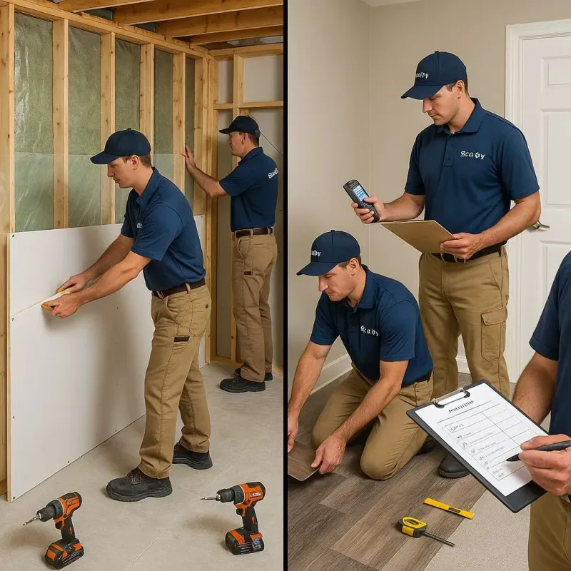 Repairs and Reconstruction process in Shrewsbury, NJ