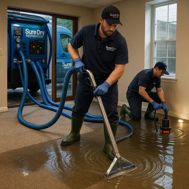 Water Extraction and Removal process in Shrewsbury, NJ